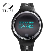 TTLIFE Водонепроницаемый Bluetooth Smart Браслет Шагомер Фитнес синхронизации Браслет для Android и IOS Smart Band Носимых устройств