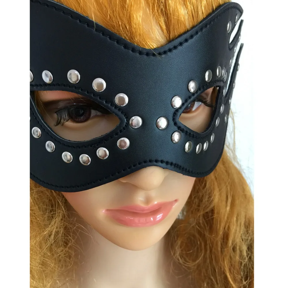 Капот маска БДСМ Связывание игрушка бондаж удерживающая капот фетиш маска капюшон Pet ролевые игры секс-игрушки для пар сексуальная игрушка повязка из кожи на глаза