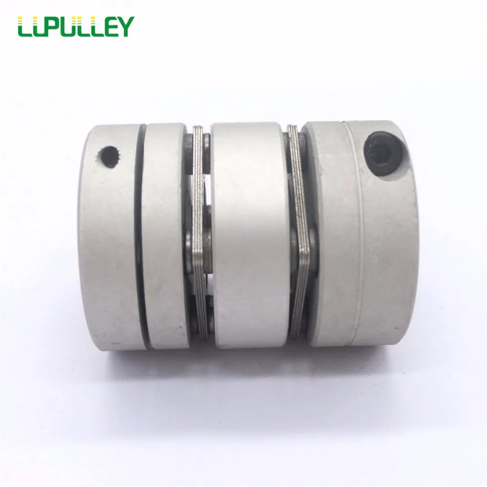 LUPULLEY 1 шт. Гибкая Двойная диафрагма дисковая муфта OD 39 мм Длина 49 Диаметр