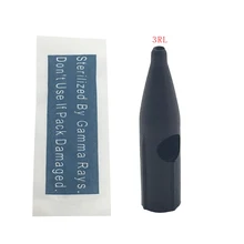 100 шт/лот сигнальный пакет черный 3RL Перманентный макияж тайваньский мозаика Biotouch Мерлин Дракон машина колпачки для татуировки