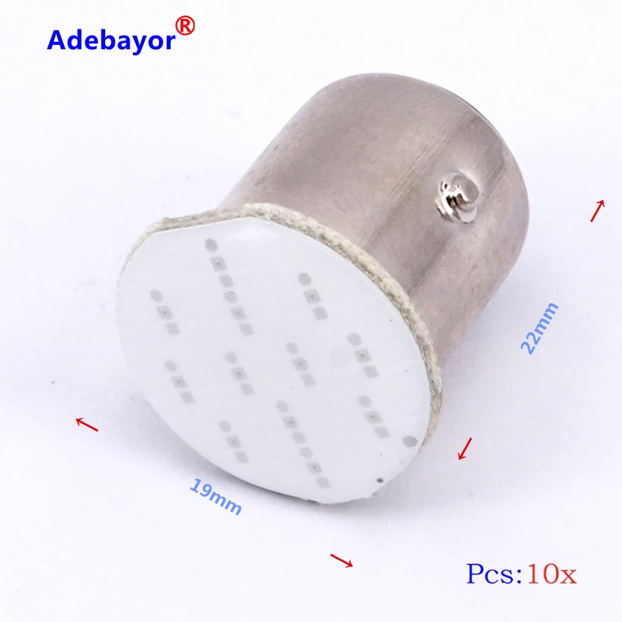 100X1157 BAY15D COB 12 SMD S25 12 Светодиодная лампа тормозного сигнала P21W авто сигнал заднего хода светодиодное освещение для парковок стоп-сигнал Белый автомобильные аксессуары