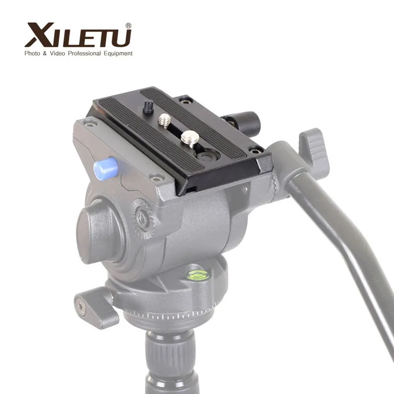 Xiletu HDV-501PL быстрого раздвижные монтажный кронштейн Quick Release Plate для Manfrotto 501HDV 503HDV 701HDV MH055M0-Q5