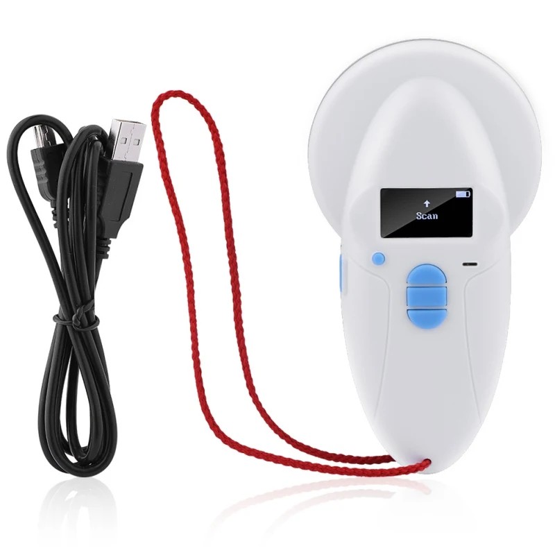 

FDX-A FDX-B EM4102 HDX Microchip Portable Animal Scanner Handheld Pet Tag Reader Electronic Chips Pet Trackers