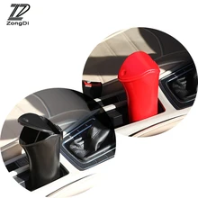 ZD для Ford Focus 2 3 1 Fiesta Mondeo Ranger Kuga Seat Leon Ibiza Lexus автомобиль мусорный бак боковой двери коробка для хранения зонтик держатель бен