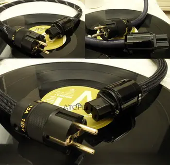 

Hi-Fi FURUKAWA Super Pure Copper Multi Conductor Audio Power Cable Cord Schuko EU IEC Plug 0.5M/1M/1.5M/2M/2.5M/3M/4M/5M