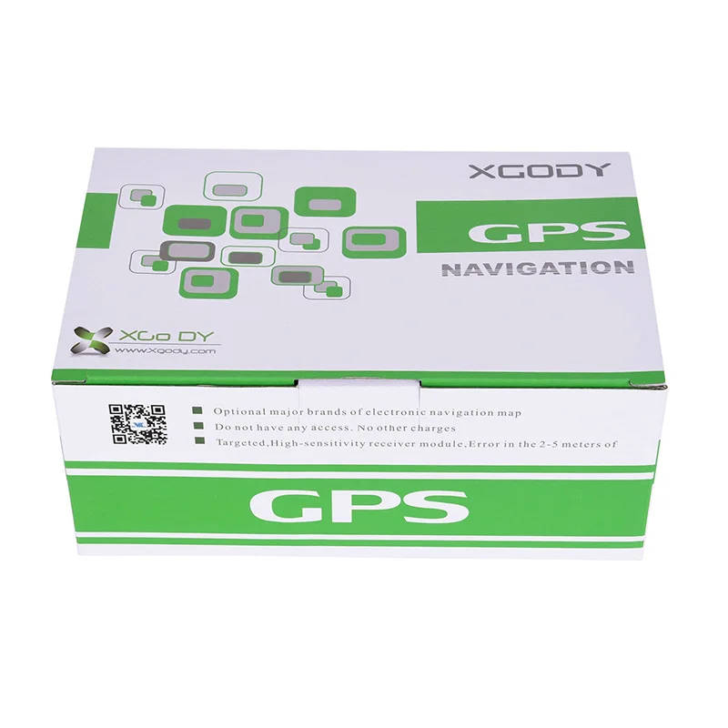 Xgody 7 pulgadas Android Gps DVR navegación del coche 512M + 8GB navegador con Wifi HD 1080p Dash cámara grabadora de vídeo Fm AVIN Dashcam