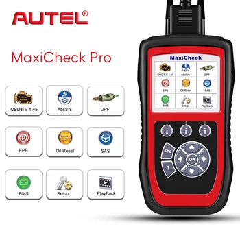 Autel MaxiCheck Pro диагностический инструмент OBD2 сканер автомобильный диагностический стетоскоп OBD сканер для автомобиля Автомобильный сканер Autel MaxiCheck Pro диагностический инструмент OBD2 сканер автомобильный диагностический стетоскоп OBD сканер для автомобиля Автомобильный сканер
