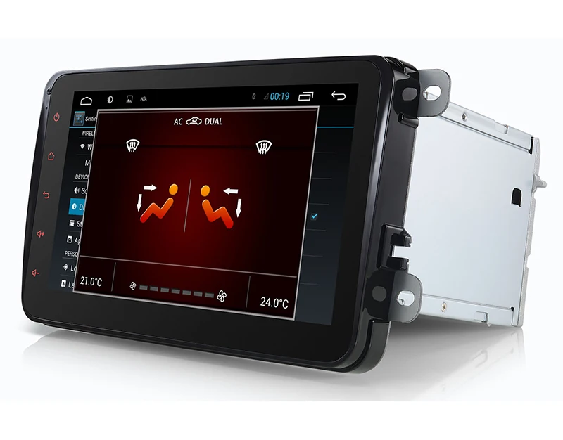 Clearance 4 Quad, 16GB Nand Flash, For VW Touran DVD GPS Navigation for Volkswagen Touran Radio Android 4.4.4 System 8 inch screen 3