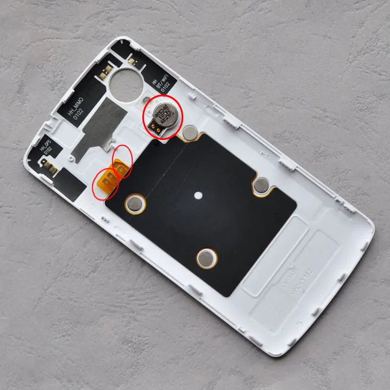 Новая пластиковая крышка аккумулятора ZUCZUG задняя для LG Google Nexus 5 D820 D821 с антенной
