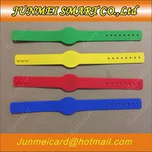 10 шт. 125 кГц RFID EM4100 Водонепроницаемый бесконтактная смарт-карта браслет ID-карты для контроля доступа