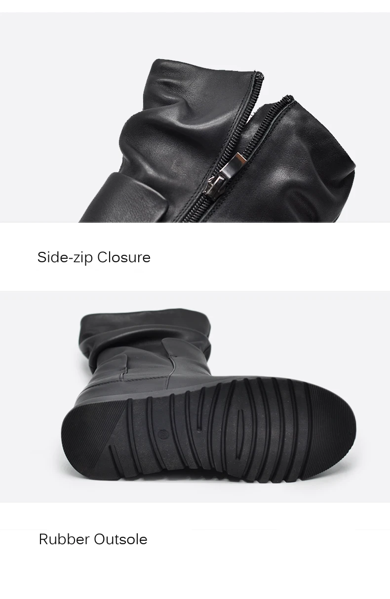 Г., новые оригинальные ботинки для отдыха Artmu Кожаные Ботинки Martin, увеличивающие рост удобные черные женские ботинки ручной работы 6631