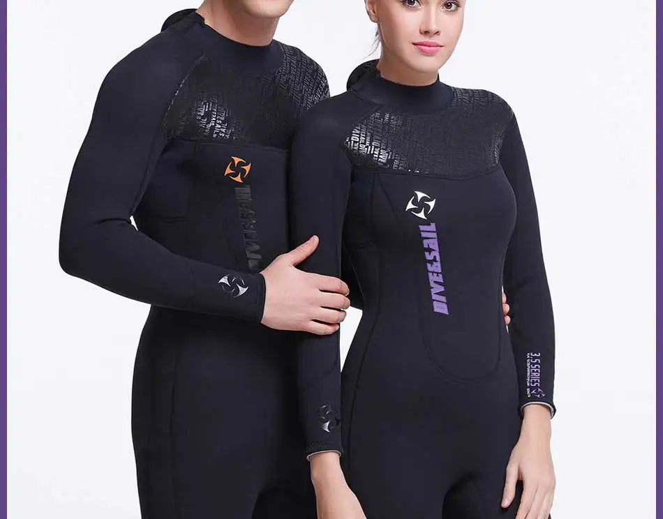 3 мм неопрен Для женщин гидрокостюм Молния сзади полный боди с длинным рукавом костюм scr маска для подводного плавания Дайвинг сёрф прохладный черный гидрокостюм