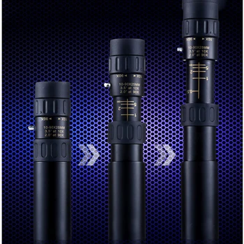 

2014 New All Metal Telescopic 10-90x25 Mini HD Times Pocket Mi Ni Monocular Telescope High hd Night Free Send A Tripod Top Brand