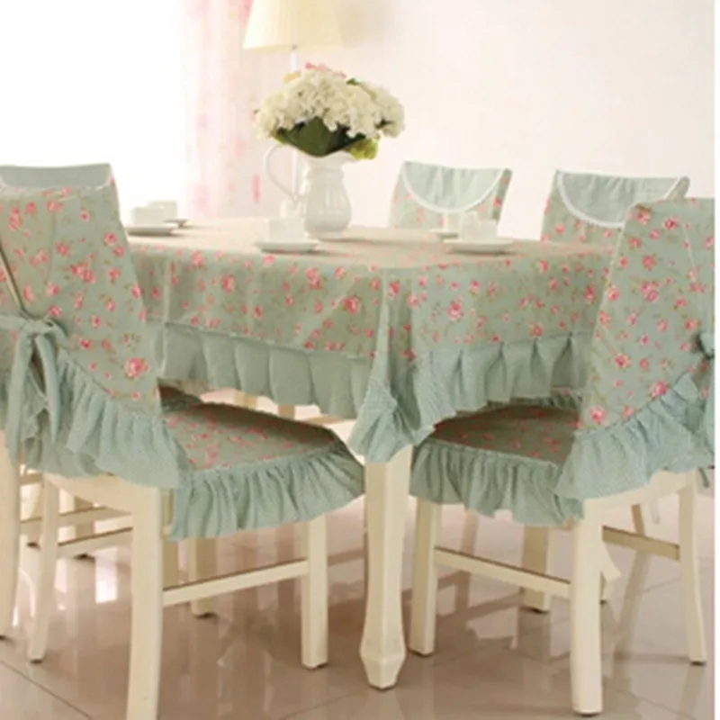 Белье домашний отель обеденный/свадебные вышитые стул кружевной Скатерти жаккардовые Цветочные Прямоугольная Скатерть ткани скатерти
