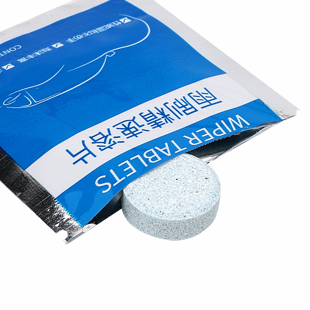 3Pcs Auto Window Cleaning Solid Wipers Fluid Glass Cleaner Windshield