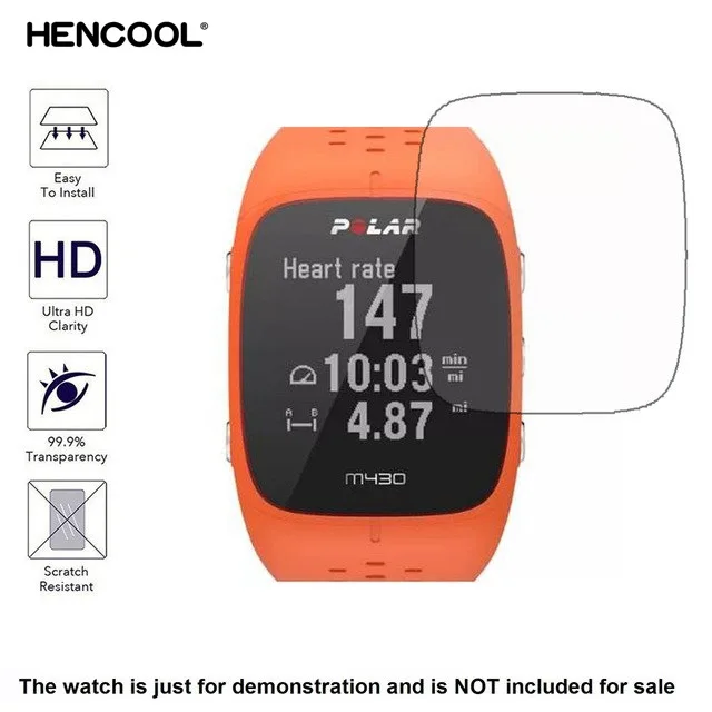 3 шт./лот прозрачная защитная пленка для ЖК экрана Polar M430 аксессуары спортивных