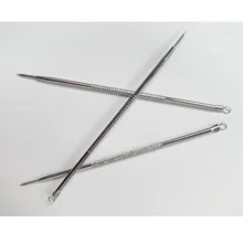 Инструмет для удаления черных точек акне уход за кожей лица инструмент Нержавеющая сталь прыщей, игла 669