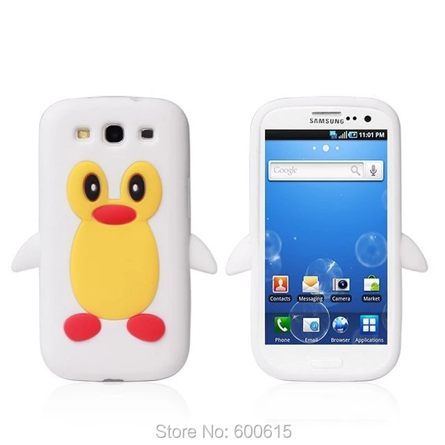 Samsung galaxy s3 i9300 penguin silicone case (8)