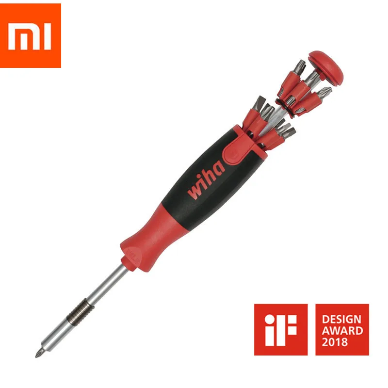

Original Xiaomi mijia Wiha 26-in-1 Screwdriver Kit with Hidden Magazine Design Precision Chrome Vanadium Steel Dual-end Mi Bits