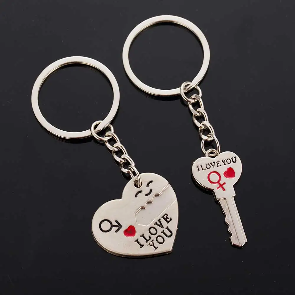 Aliexpress.com : Buy 2018 New Hot Dad I love you heart shaped keychain ...