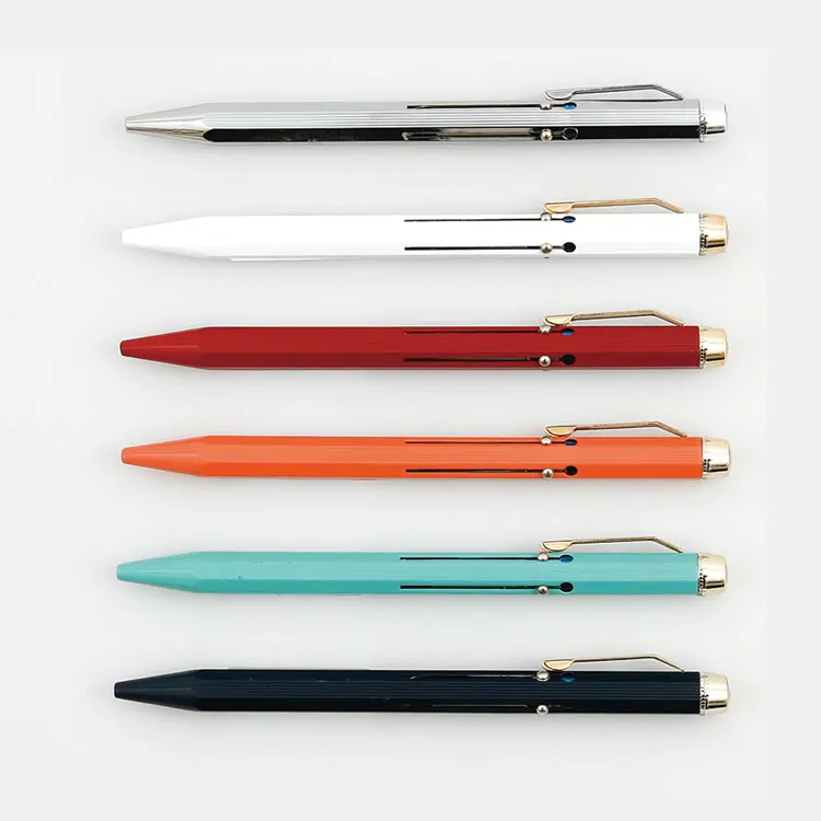 Japan HIGHTIDE PENCO Multi-function Ballpoint Pen 0.7mm Metal 4 Color Ballpoint Pen 1PCS цена Japan HIGHTIDE PENCO Multi-function Ballpoint Pen 0.7mm Metal 4 Color Ballpoint Pen 1PCS цены онлайн