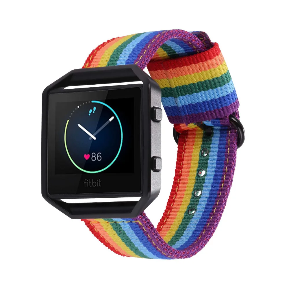 Fitbit Blaze Bands Ersatz Stoff Uhrenarmband armband Zubehör Für Fitbit