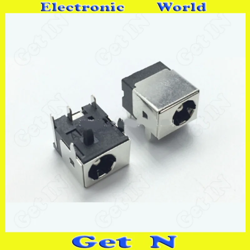 6 pin connector dc power 044 2.1mm Half 20pcsDC 044 Socket DC 5.5 Power Connector