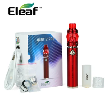 

100% Original Eleaf iJust 21700 Starter Kit with Ello Duro 5.5ml Tank & LPSC Technology NO 21700/18650 Battery Vpae Vs ijust kit