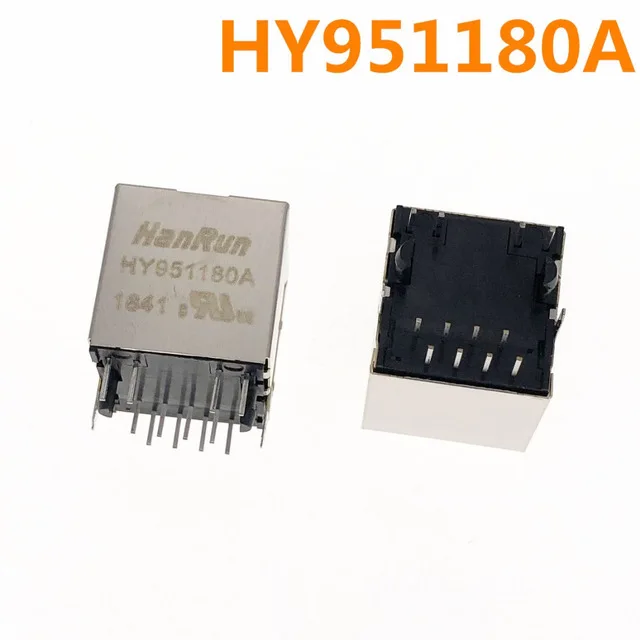 И HY951180A HY951180 сетевой Трансформатор HanRun RJ45