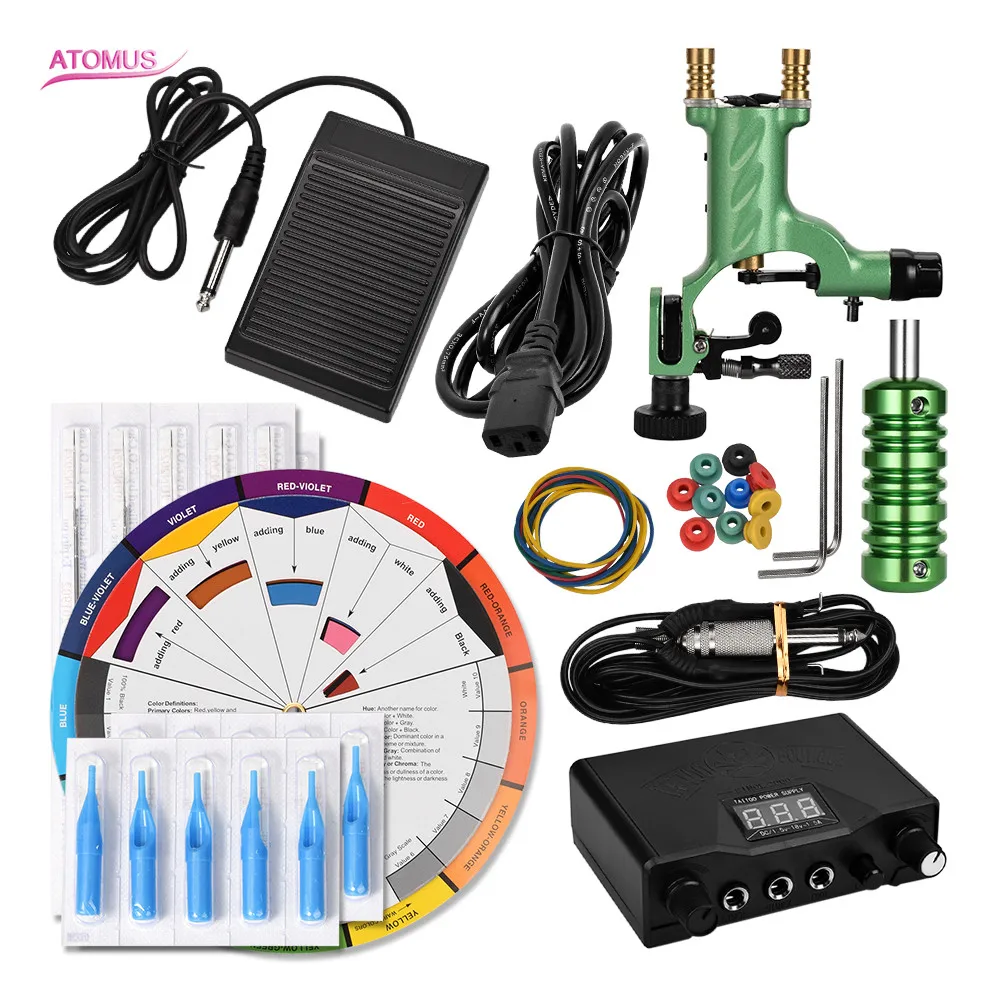 

Rotary Tattoo Machine Pen Set Tatto Rotary Professional Tatuaje Profesional Ensemble A Tatouer Professionnelle Tatoo Tatuagens