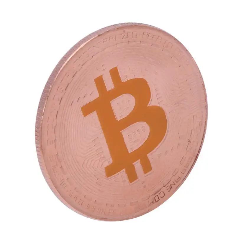 Bronze Physical Bitcoins Casascius Bit Coin BTC With Case Holiday Gift Souvenir Art Collectibles Decoration Craft 40mm Bronze Physical Bitcoins Casascius Bit Coin BTC With Case Holiday Gift Souvenir Art Collectibles Decoration Craft 40mm