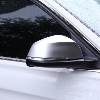 

2pcs Chrome ABS Rearview Side Wing Mirror Cover Trim Cup For BMW 1 Series F20 12-16 & 2 Series F22 F23 14-17 & X1 E84 13-15