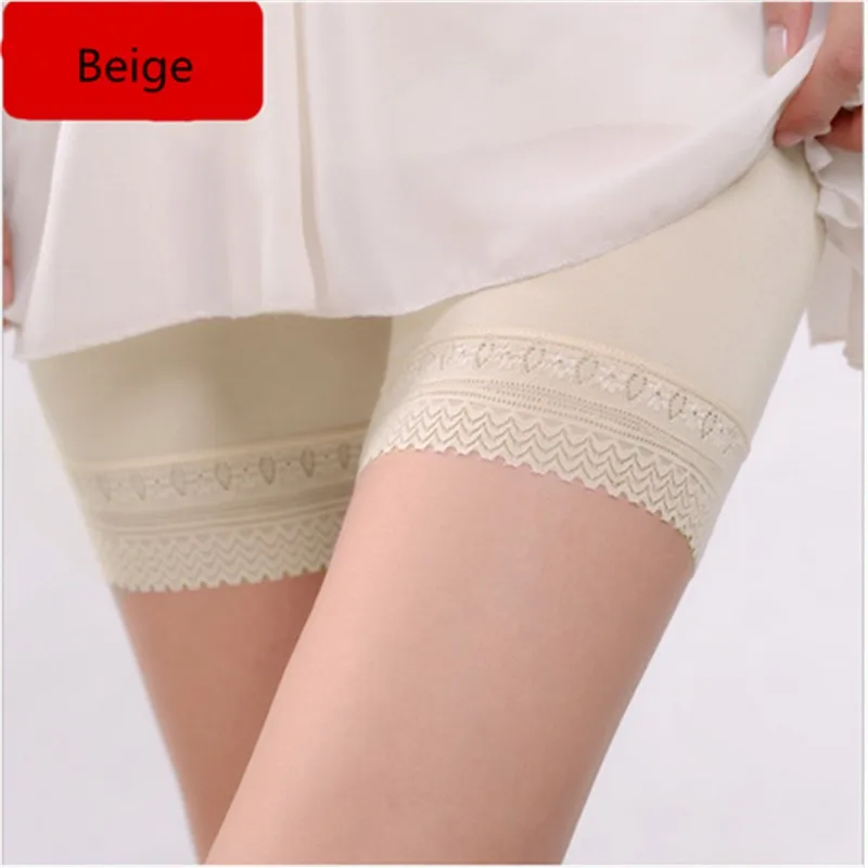 

Casual Women Leggings 95% Modal Seamless Lace Bottoms Under Skirt Strech Pants 2018 Hot Female Anti Emptied Cotton Legging 55Z