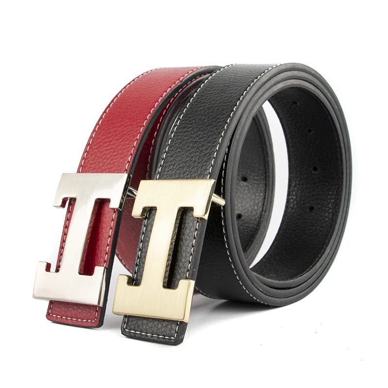 

Luxury Designer H Brand Designer Belts Men High Quality Male Genuine Real Leather Women Belt H Buckle Strap for Jeans