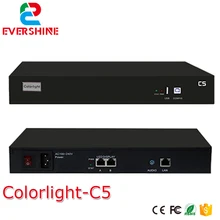 Colorlight C5 светодиодный плеер поддерживает большой видео светодиодный дисплей P1.56 P1.9 P2 P3, P3.91, p4.81 P5.95 P10 P12 P16 Аренда Применение проекта