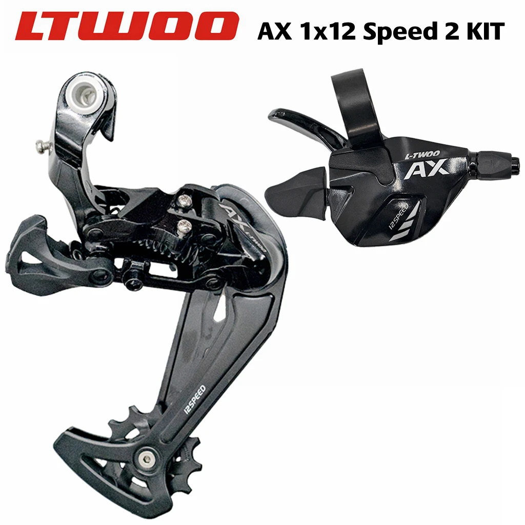 

LTWOO AX 1x12 Speed Trigger Shifter + Rear Derailleurs MTB, Compatible with M9100 / M8100 / M7100 / EAGLE