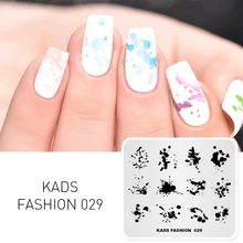 MISSGUOGUO Stamping תבנית אופנה דיו דפוסי DIY עיצובי ציפורניים Stamping פולני מניקור סטמפר צלחת כלי(China)