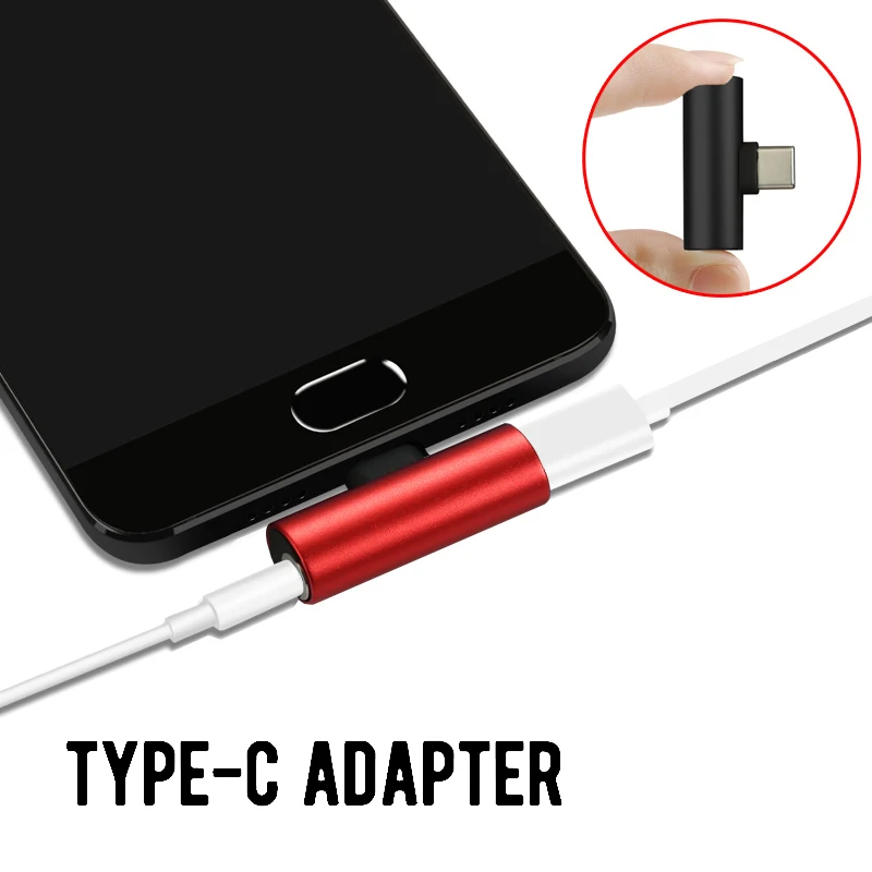 

2 in 1 adapter USB Type C to 3.5 3.5mm AUX Audio adaptor aearphone Cable data cord type-c connector converter Fast quick Charge