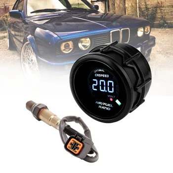 

Air-Burning Strap Voltage Display With Oxygen Sensor Air Fuel Ratio Meter Kit