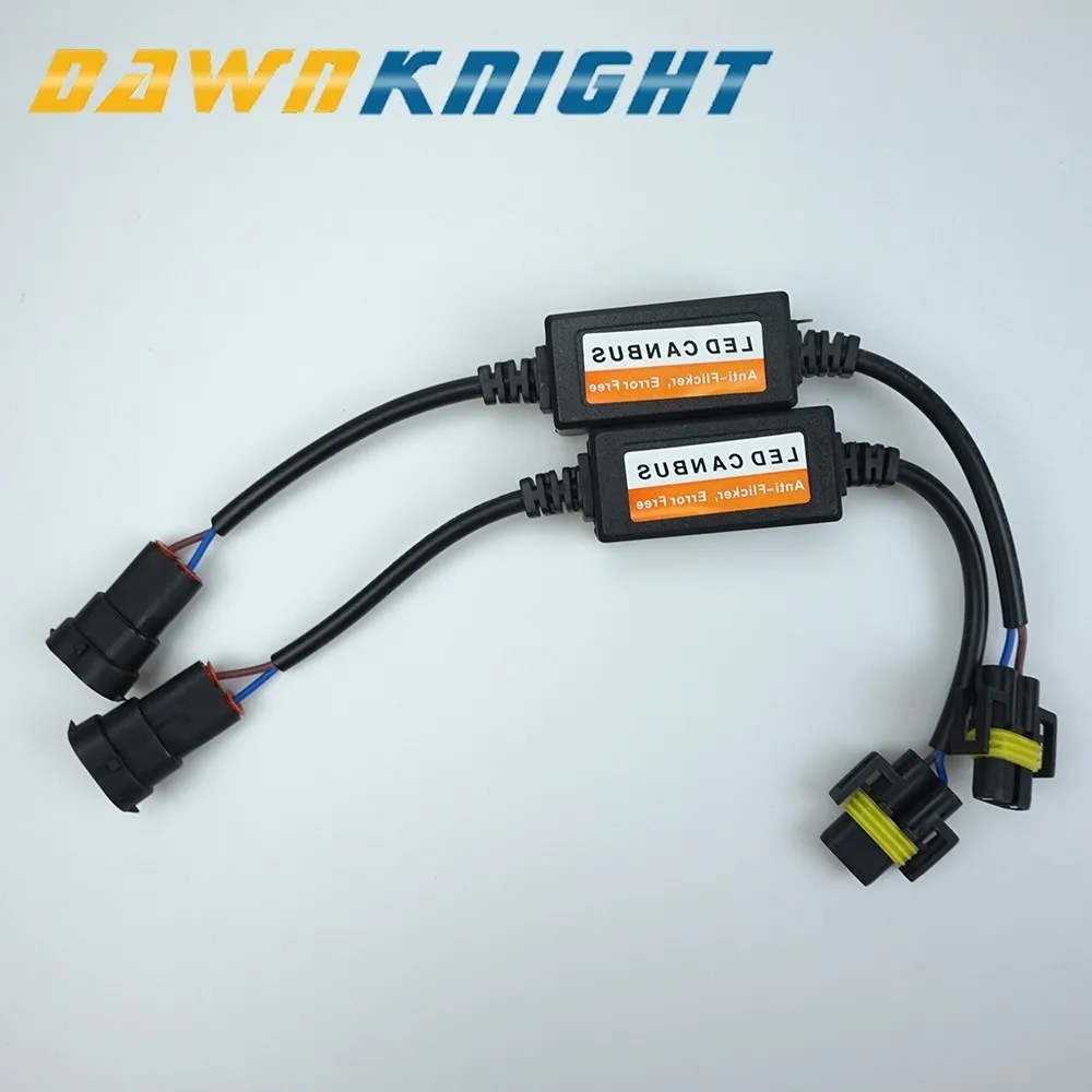 Dawnknight H7 светодиодный H1 H3 H4 H8/H9/H11 9005/9006/9012 H13 преобразователь can-шины в конденсатор с алюминиевой крышкой фильтр устранить радиопомех