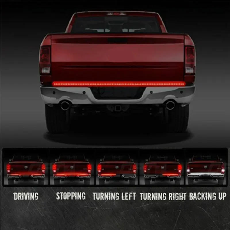60inch Redline LED Tailgate Bar Truck Pickup Turn Signal Reverse Brake Back-Up Light NR-shipping | Автомобили и мотоциклы