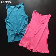 Женская майка для занятий йогой с открытой спиной, топ, рубашки без рукавов с открытыми плечами, Спортивная футболка с открытой спиной, укороченные топы с открытой спиной, спортивная одежда