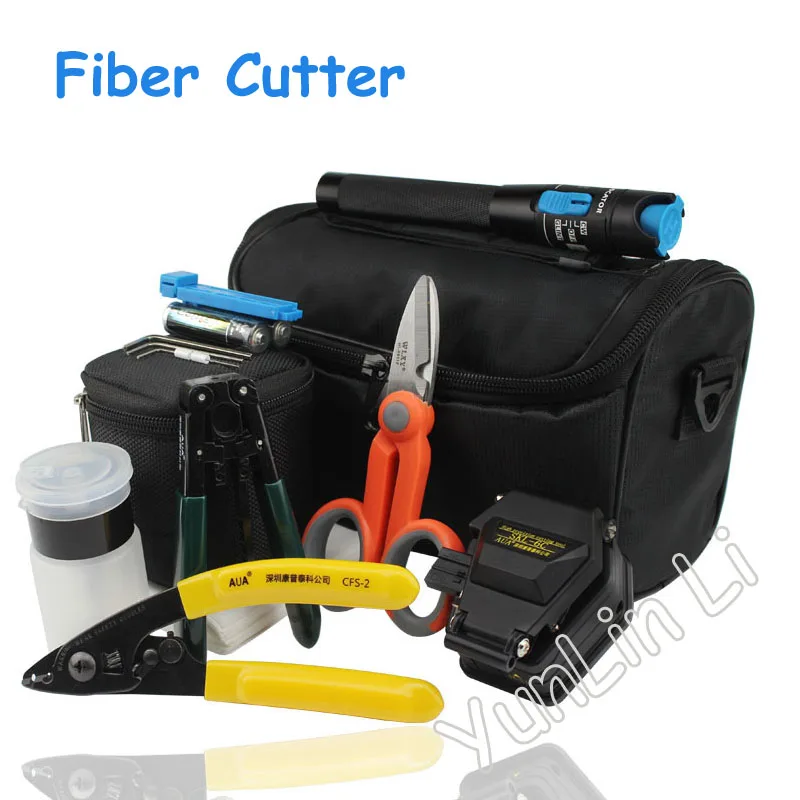 

Fiber Cutter Optical Fiber Cold-connect Tool Kit Portable Optical Fiber Cutter Fusion Machine Tools Kit