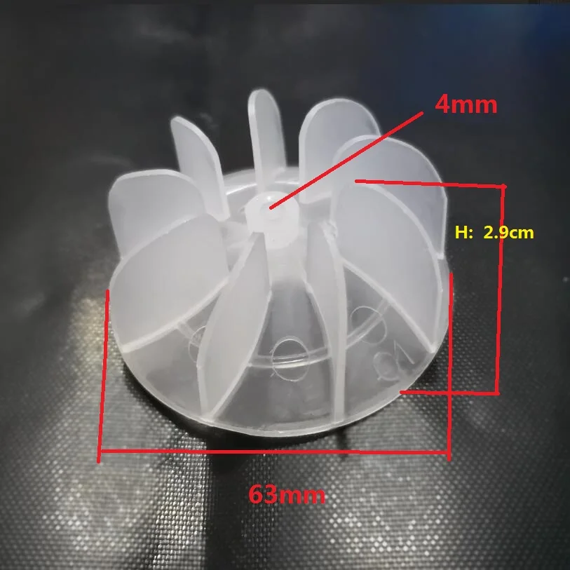 Вентилятор Запчасти пластиковые лопасти вентилятора для фена для волос