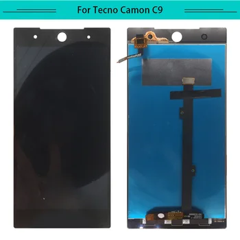 

1PC For Tecno C9 LCD Display Assembly Complete Digitizer with touch Screen Camon C9 LCD Free Shipping