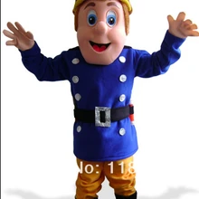 Талисман Пожарный костюм талисмана Модный на заказ костюм аниме косплей наборы mascotte маскарадный костюм карнавальный костюм