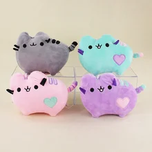 4 styles 16cm Kawaii Pusheen Cat Pendant Stuffed Plush Animals Toys for Birthday Gifts