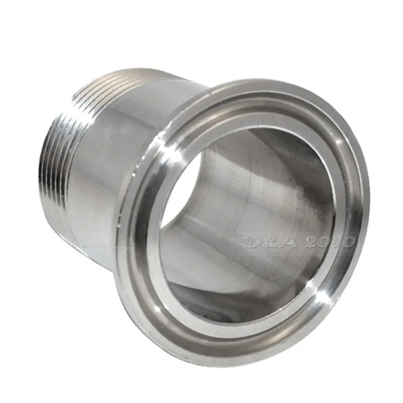Megaron 1 1/4 &quotDN32 нержавеющая сталь SS316 Санитарно мужской резьбовой наконечник OD 50 5