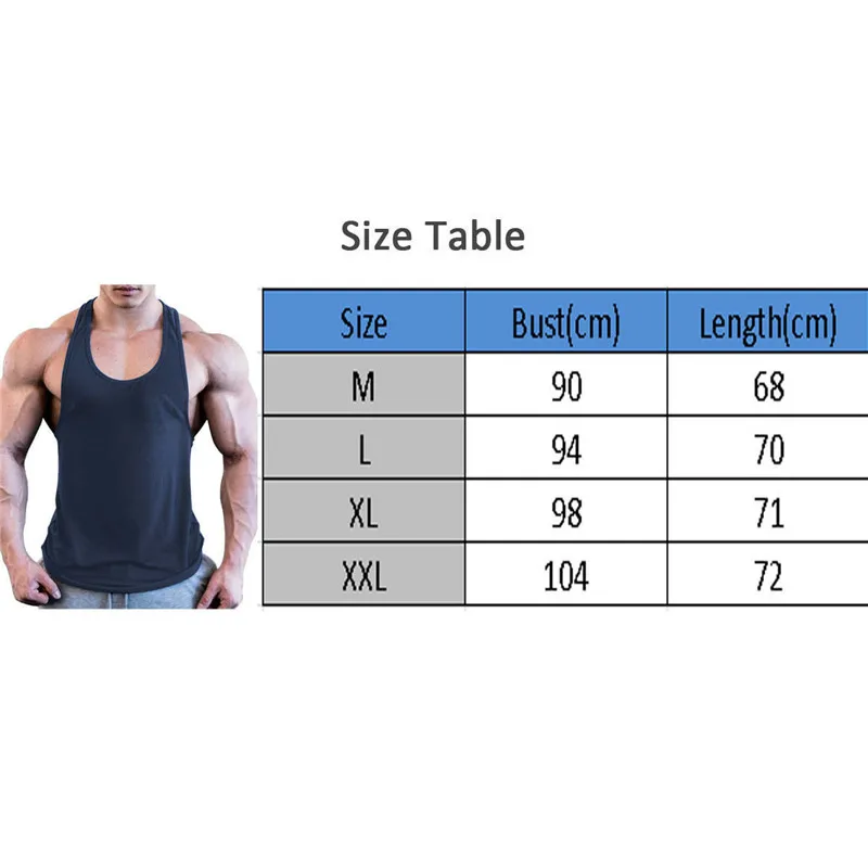 Men Slim Gym Tops New Soild Color Fitness Sports Training Tank Tops Male's Fashionable Summer Sleeveless Slim Top Wear Hot Sale