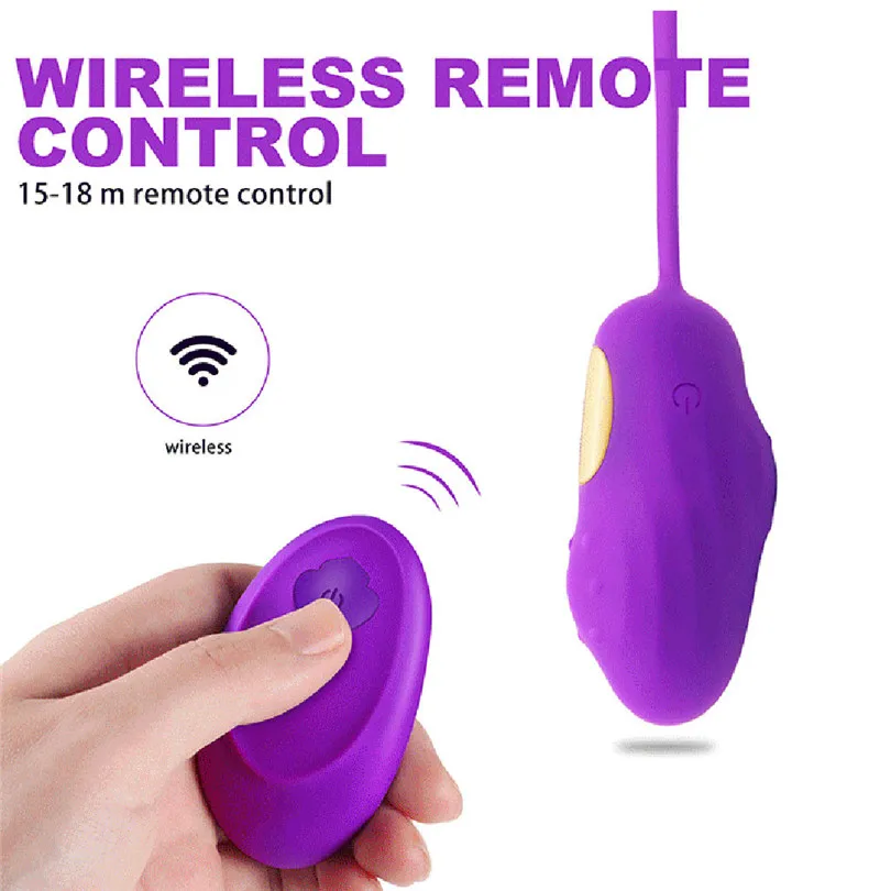 Egg Vibrator Adult Massager Vagina Balls Control Invisible Wear  USB Charging Egg Vibrating Electric Body Relaxing Massager  (6)